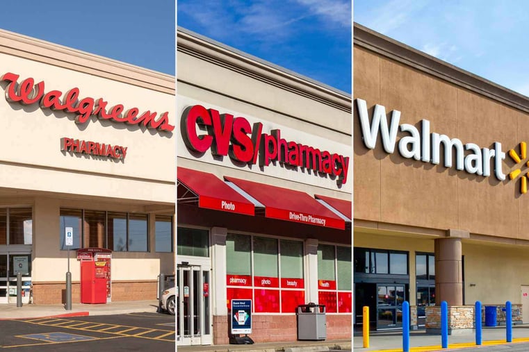 Walmart cvs walgreens